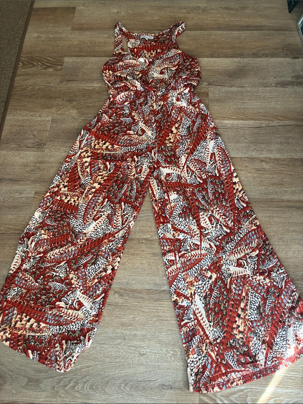 Fall Print Jumper